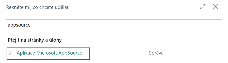 Instalace aplikace 1
