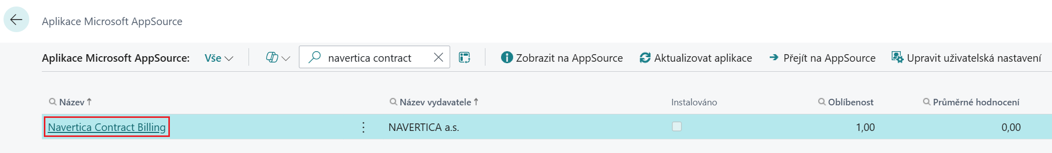 Instalace aplikace 2