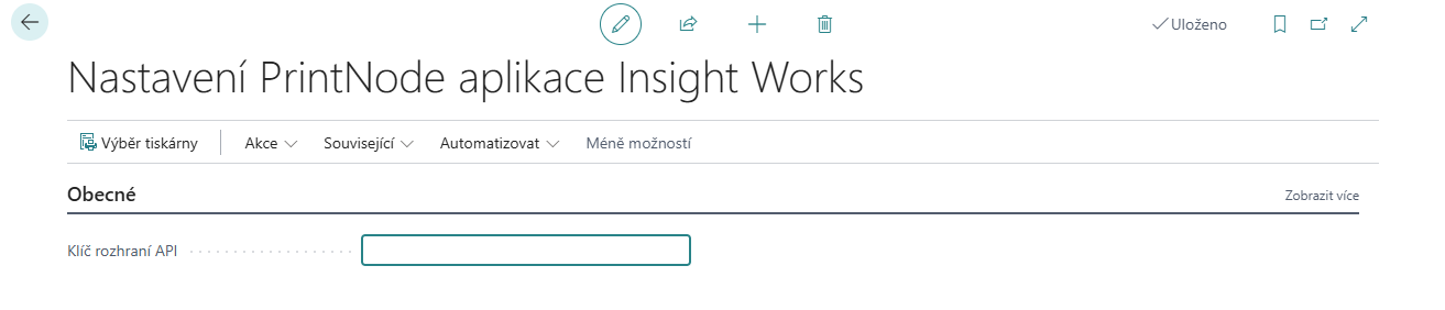 PrintNode nastavení 1