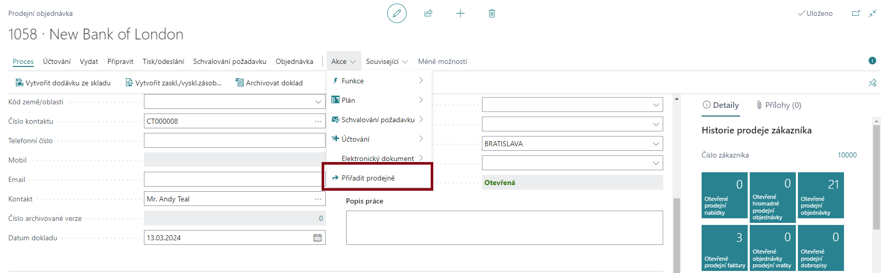 Assign to POS