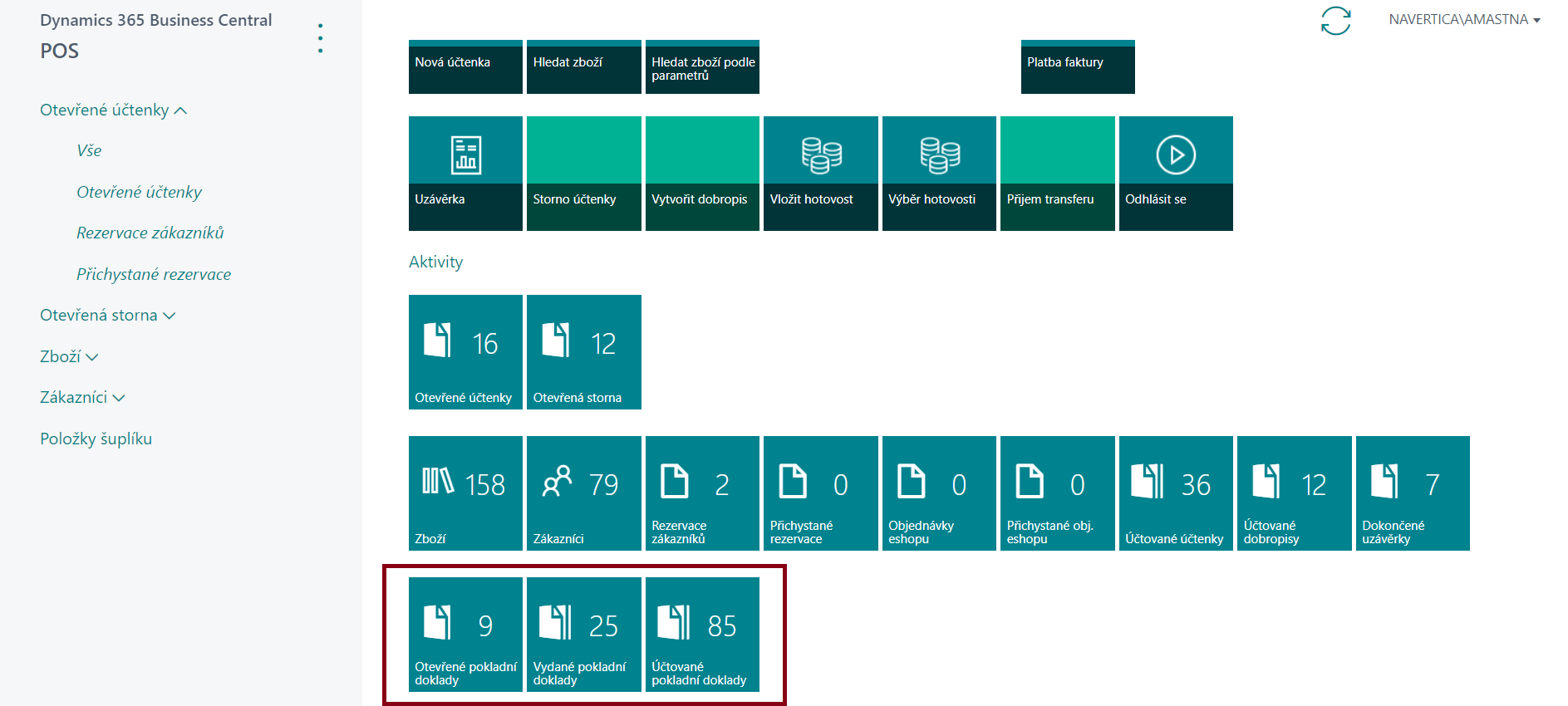 Viewing Cashdesk Documents in POS