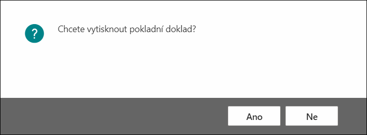 Insert Cash Print Confirmation Dialogue