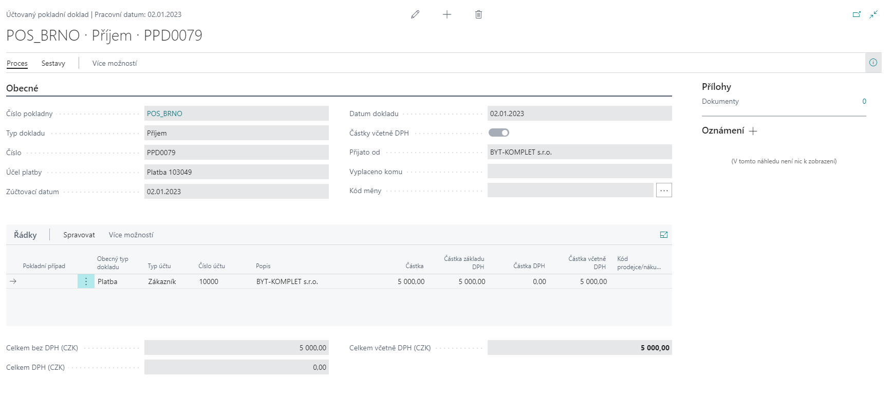 Invoice Payment Receipt CashDesk Document