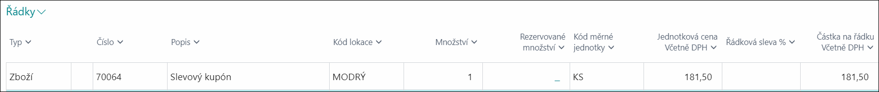 Applying Discount Without SN Tracking