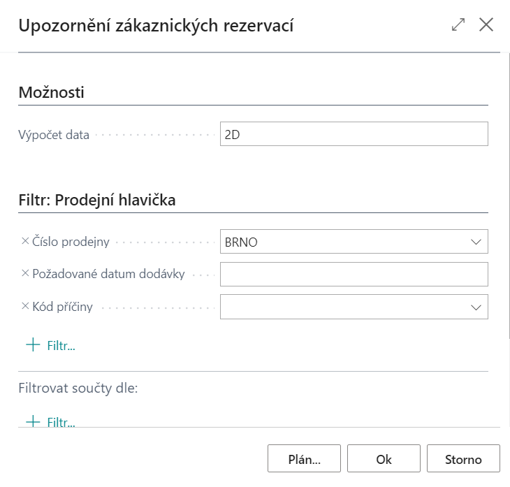 Customer Reservation Notification