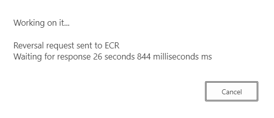 ECR Communication Signature Invalid