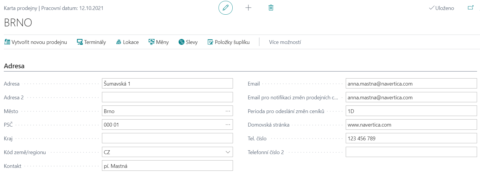 Setup on Shop Card for price change notifications