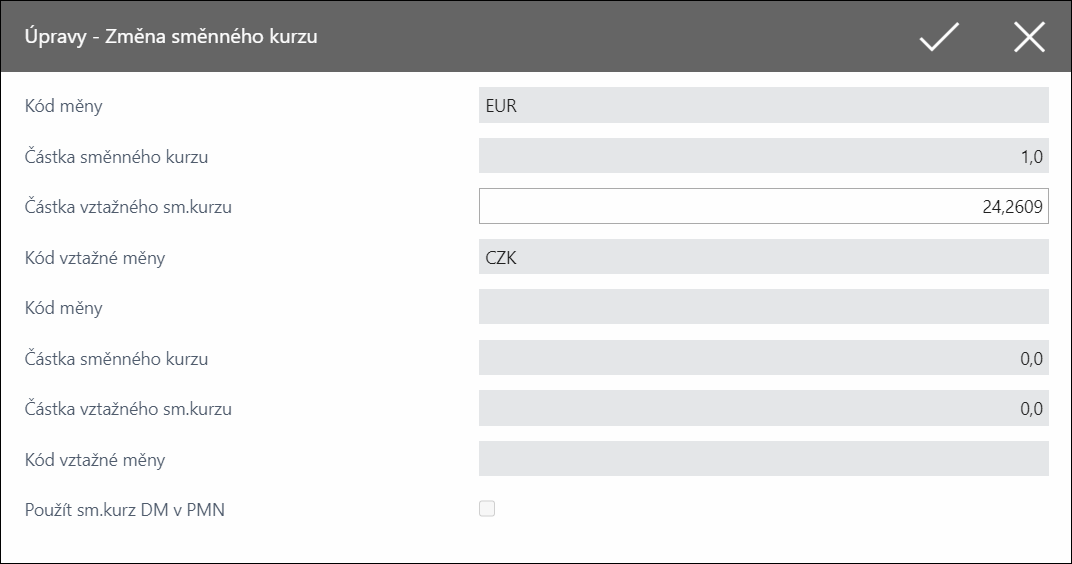 Changing Bill Currency Exchange Rate