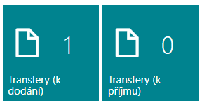 Transfer Order piles in the POS role center