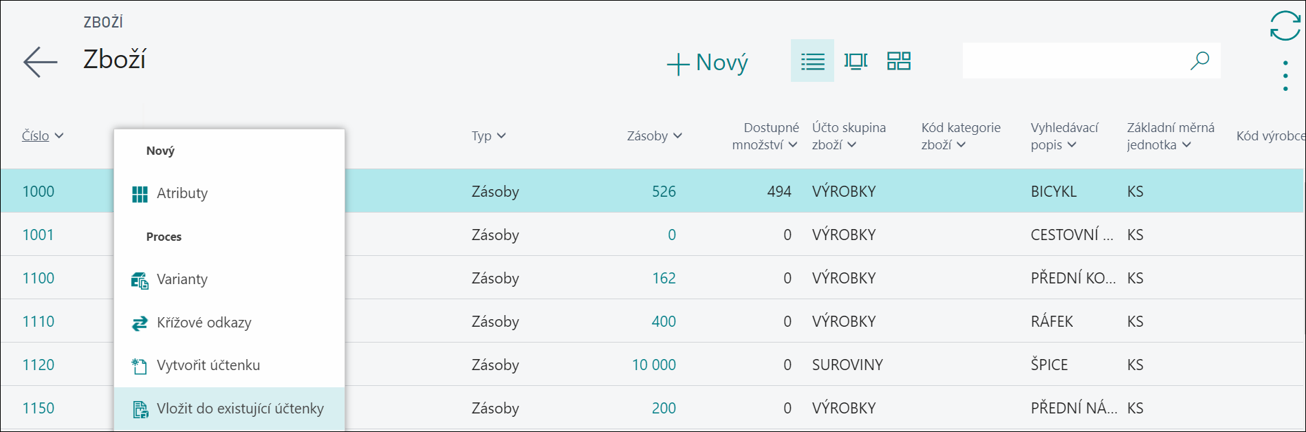 Adding Item From Item List