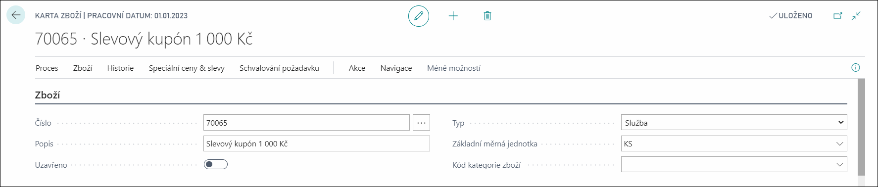 Item Type Service