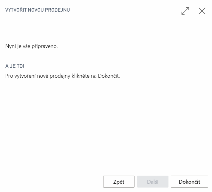 Setup Wizard Finish