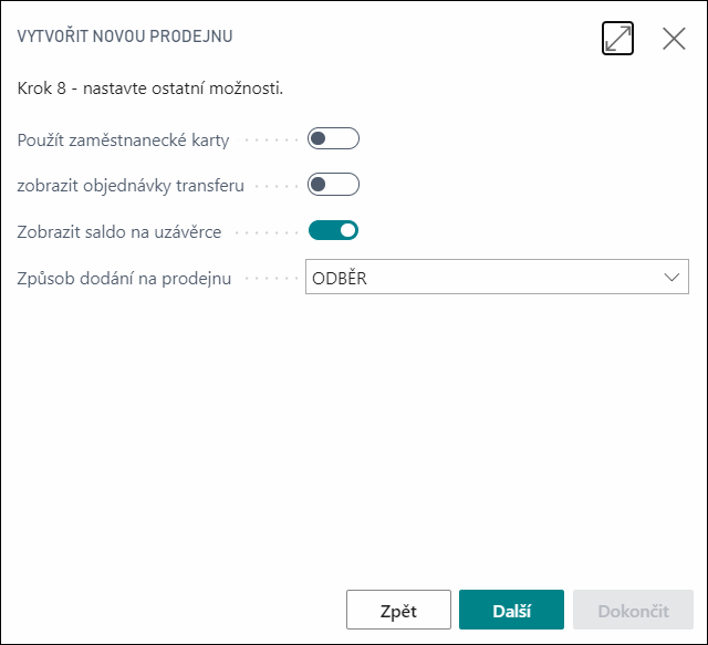 Setup Wizard Step 8