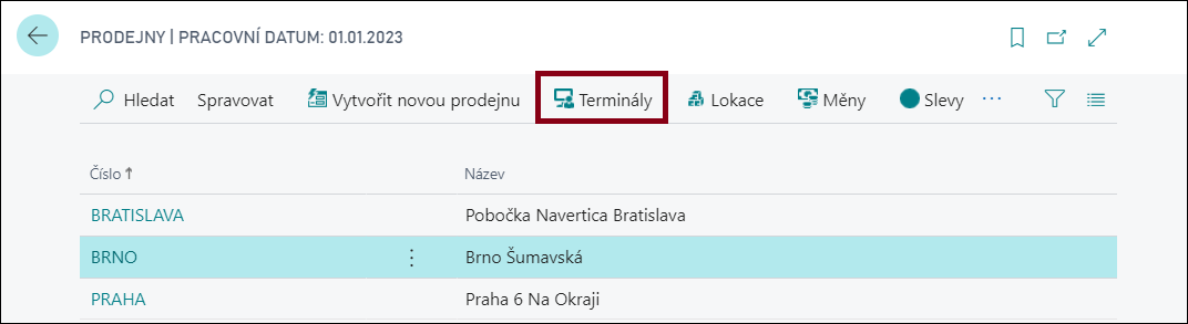 Shop Terminal