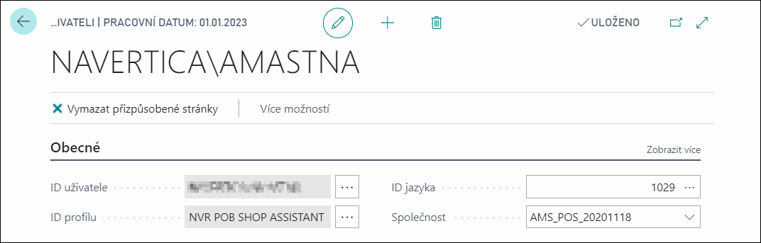 User Personalization