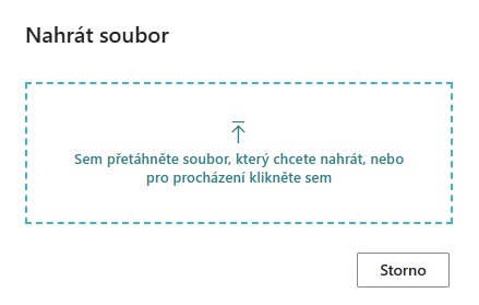 Výběr souboru pro zpracování