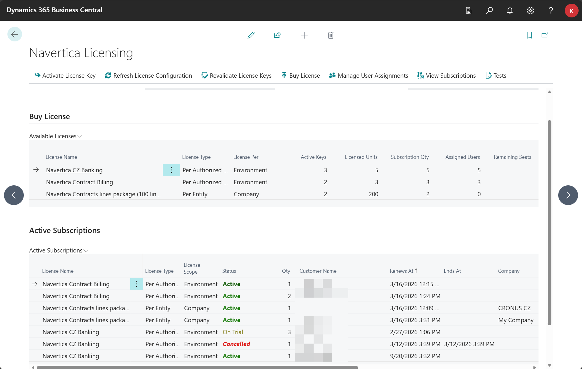Navertica Licensing Page