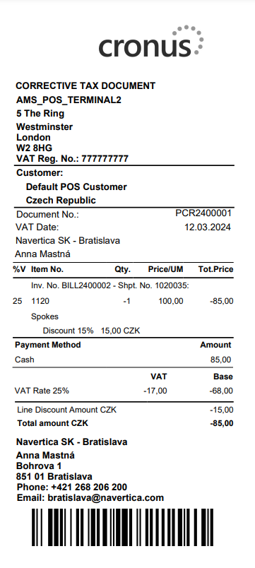 Simplified Tax Document