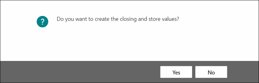 Confirm Closing