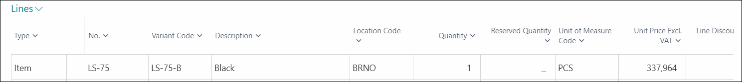 New Bill Line