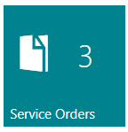 Service order pile