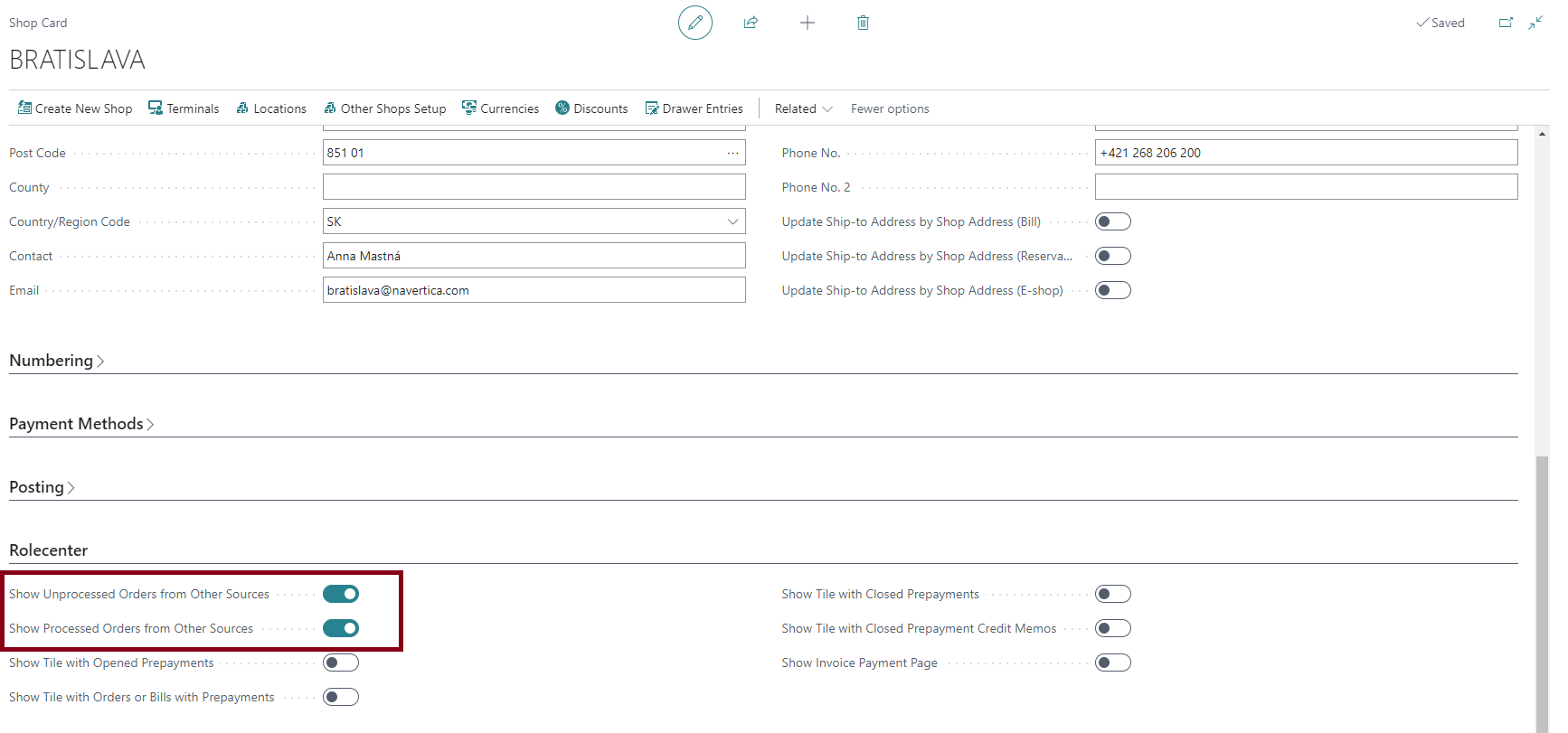 Allowing Orders From Other Sources