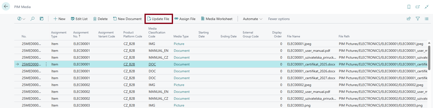 Overview of external file accounts