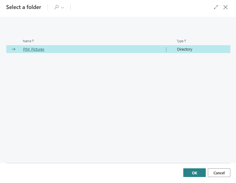 Browse storage for file upload