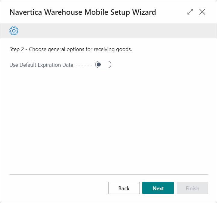 Assisted Setup - Step 2